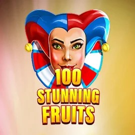 Logo of 100 Stunning Fruits from SYNOT Games at Trickz Casino