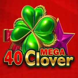 Logo of 40 Mega Clover from Amusnet Interactive at Trickz Casino