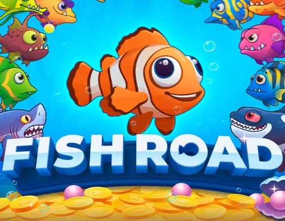 Logo of Fish Road from InOut at Trickz Casino
