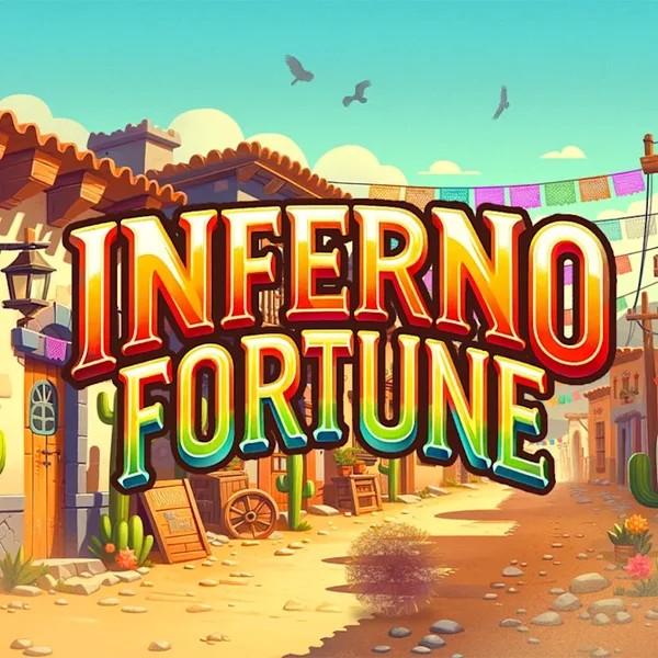 Logo of Inferno Fortune from Atomic Slot Lab at Trickz Casino