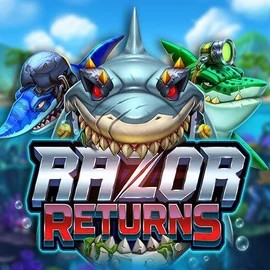 Logo of Razor Returns from Push Gaming at Trickz Casino