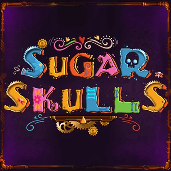 Logo of Sugar Skulls from Booming Games at Trickz Casino