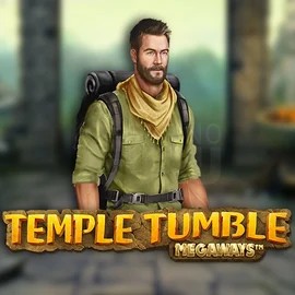 Temple Tumble Megaways slot logo by Relax Gaming at Trickz CasinoTemple Tumble Megaways